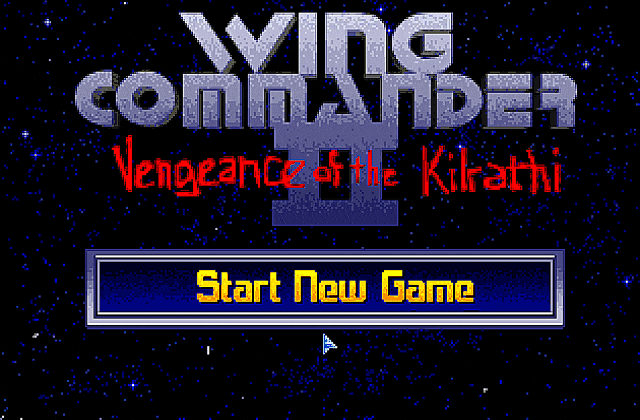 Wing Commander 2 Vengeance Of The Kilrathi DOS Game