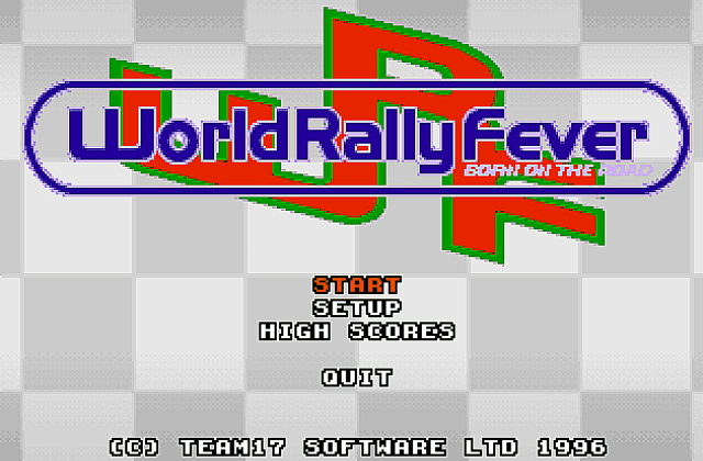 World Rally Fever Born On The Road DOS Game
