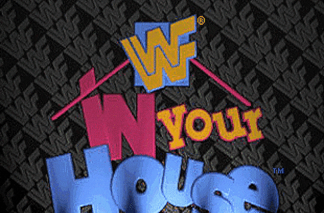 WWF In Your House DOS Game