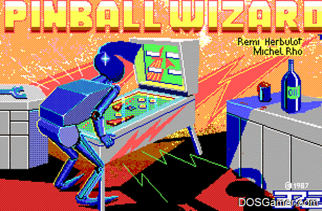 Pinball Wizard DOS Game