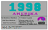 1998 Amerika vA.01 DOS Game