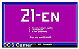 21-en DOS Game
