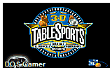 3-D TableSports DOS Game