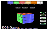 3D Cube DOS Game