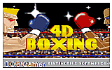 4-D Boxing DOS Game