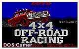 4x4 Off-Road Racing DOS Game