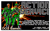 Action Service DOS Game
