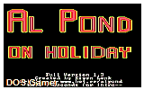 Al Pond- On Holiday DOS Game