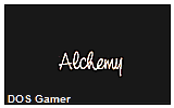 Alchemy DOS Game