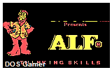 Alf- Thinking Skills DOS Game