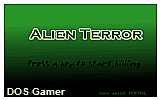 Alien Terror DOS Game