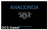 Anaconda DOS Game