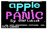 Apple Panic DOS Game