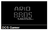 Ario Bros DOS Game