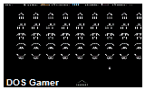 ASCII Invaders DOS Game