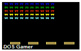 Assembly Invaders DOS Game