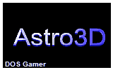 Astro3D DOS Game