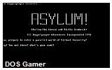Asylum (Follow the Cheese and Pickle Sandwich) DOS Game