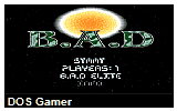 B.A.D. DOS Game