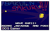 Bakuen Sakuru DOS Game