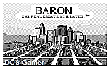 Baron- The Real Estate Simulation DOS Game