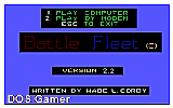 Battle Fleet DOS Game