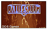 Battlestorm DOS Game