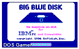 Big Blue Disk #32 DOS Game
