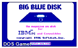 Big Blue Disk #33 DOS Game