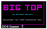 Big Top DOS Game