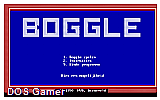 Boggle DOS Game