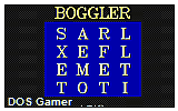Boggler DOS Game