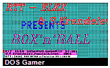 BoxnBall DOS Game