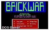 Brickwar DOS Game