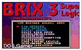 Brix 3 - Superlogic DOS Game