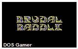 Brudal Battle v1.1 DOS Game