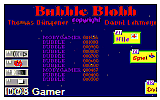 Bubble Blobb DOS Game