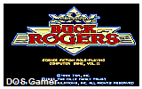 Buck Rogers Matrix Cubed DOS Game