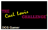 Carl Lewis Challenge DOS Game