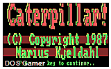 Caterpillar! DOS Game