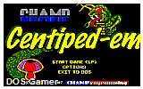 CHAMP Centiped-em DOS Game