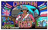 Champion of the Raj DOS Game