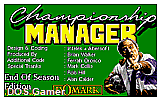 Championship Manager- End of 1994 Season Data Up-date Disk DOS Game