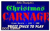 Christmas Carnage DOS Game