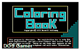 Coloring Book DOS Game