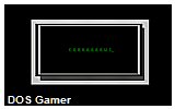 Cosmoserve DOS Game