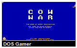 Cow War DOS Game