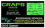 Craps Complete DOS Game