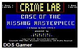 CrimeLab DOS Game