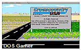 Crosscountry USA DOS Game